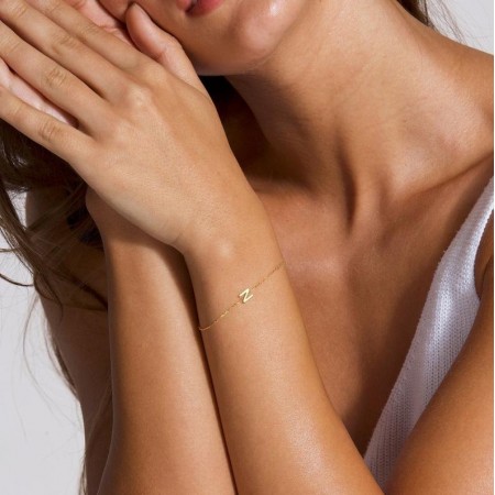 Златна гривна Golden Initial