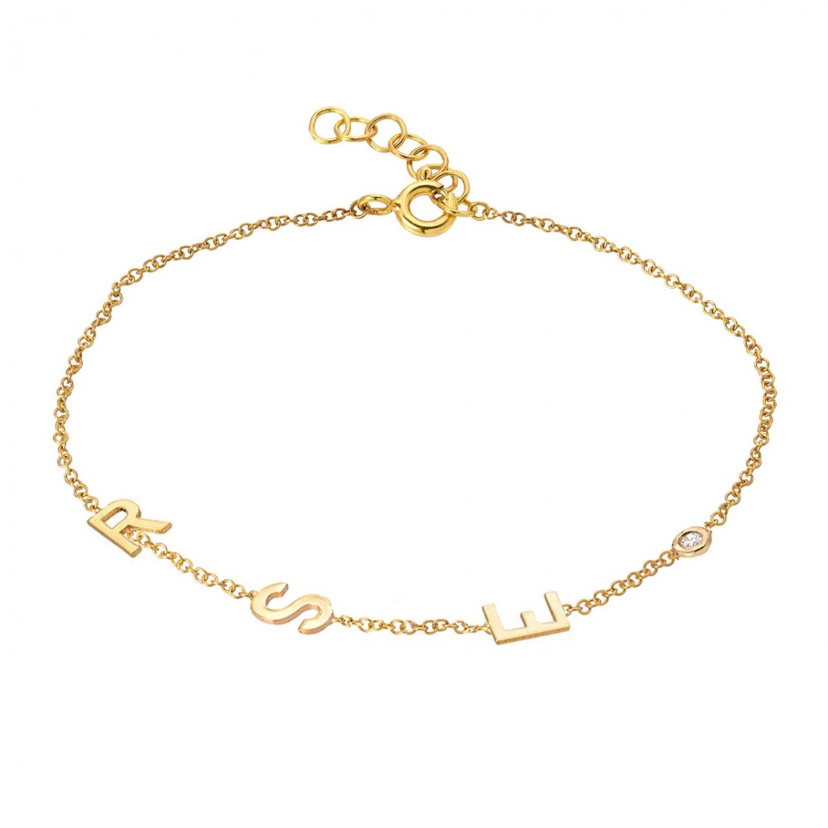 Златна гривна Lumi