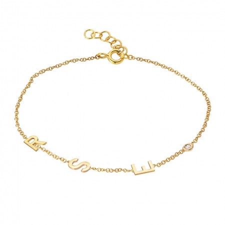 Златна гривна Lumi