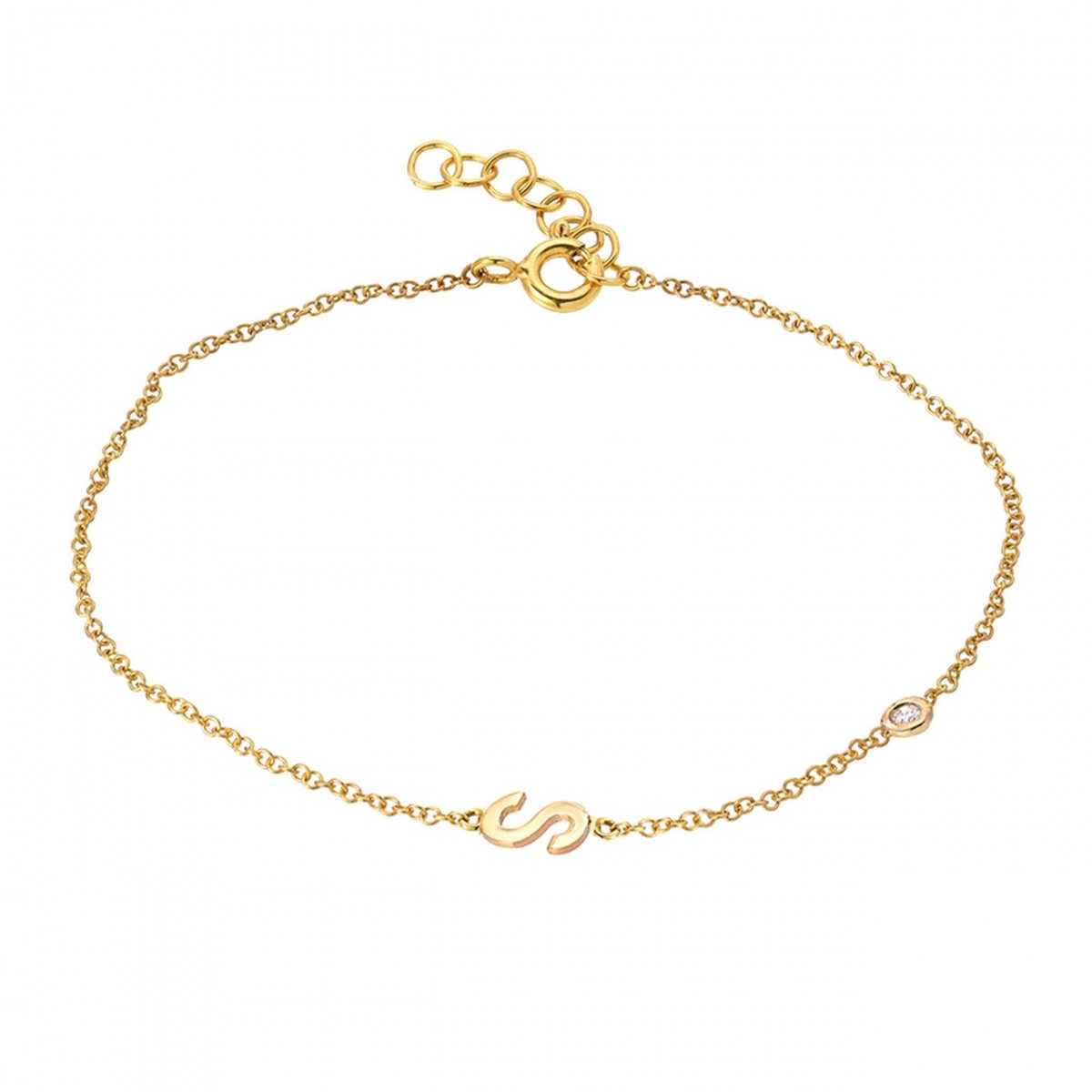 Златна гривна Lumi