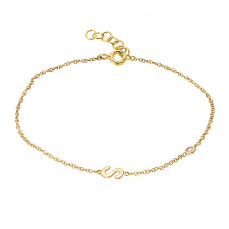 Златна гривна Lumi