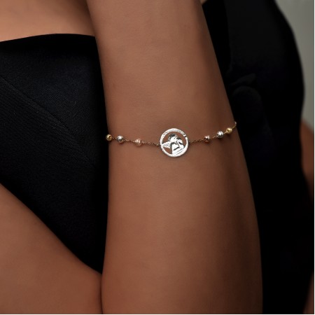 Златна гривна Ангелче