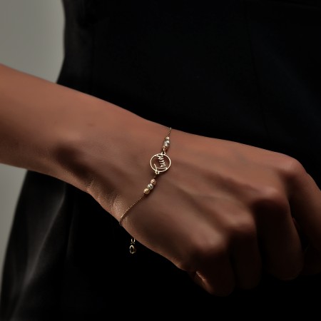 Златна гривна Fidoria