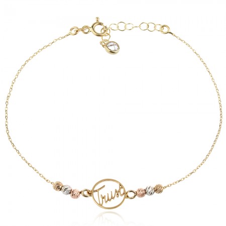 Златна гривна Fidoria