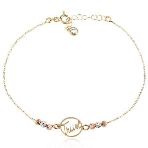 Златна гривна Fidoria