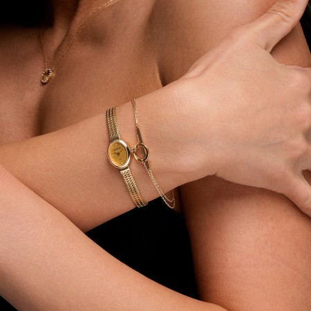 Златна гривна Lumi Bond