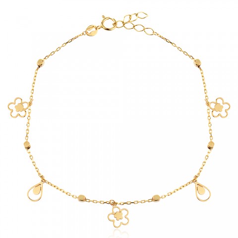 Златна гривна Bloom
