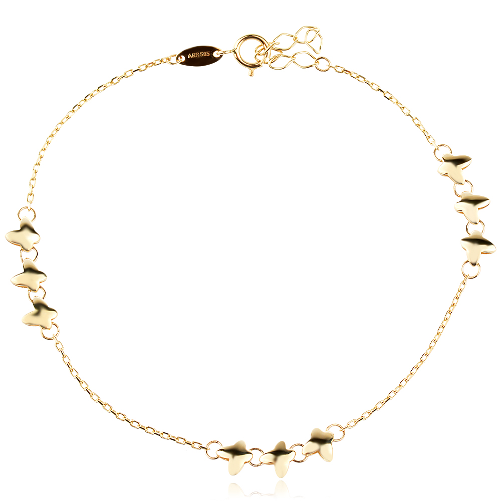 Златна гривна Flutteria