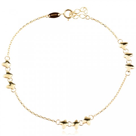 Златна гривна Flutteria