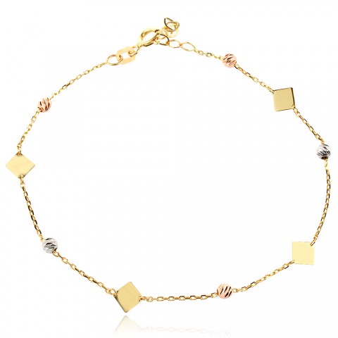 Златна гривна Bella