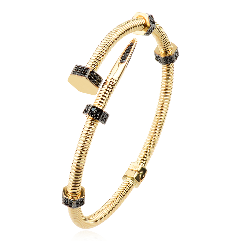 Златна гривна Brize