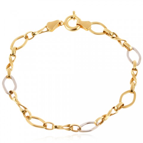 Златна гривна Romb 