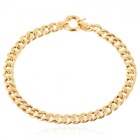  Златна гривна Miami Cuban