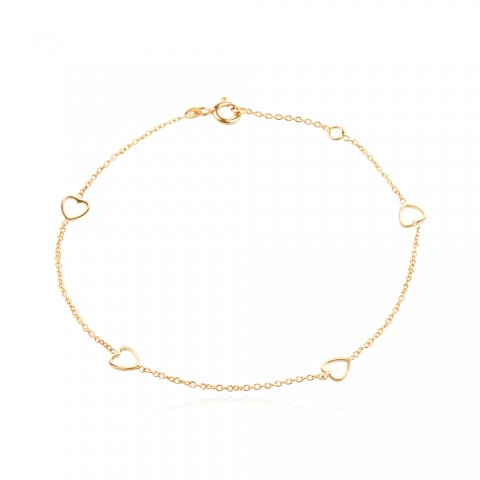 Златна гривна Mini Amora