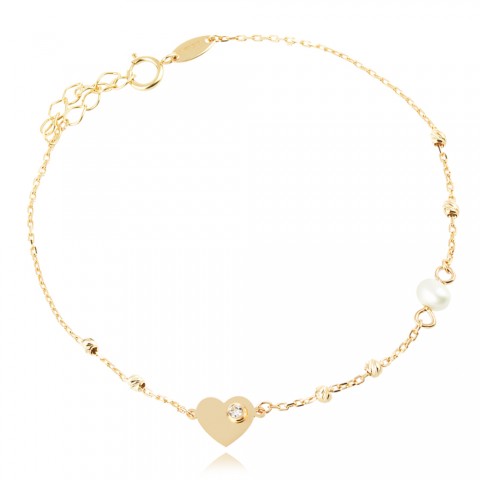 Златна гривна Lia