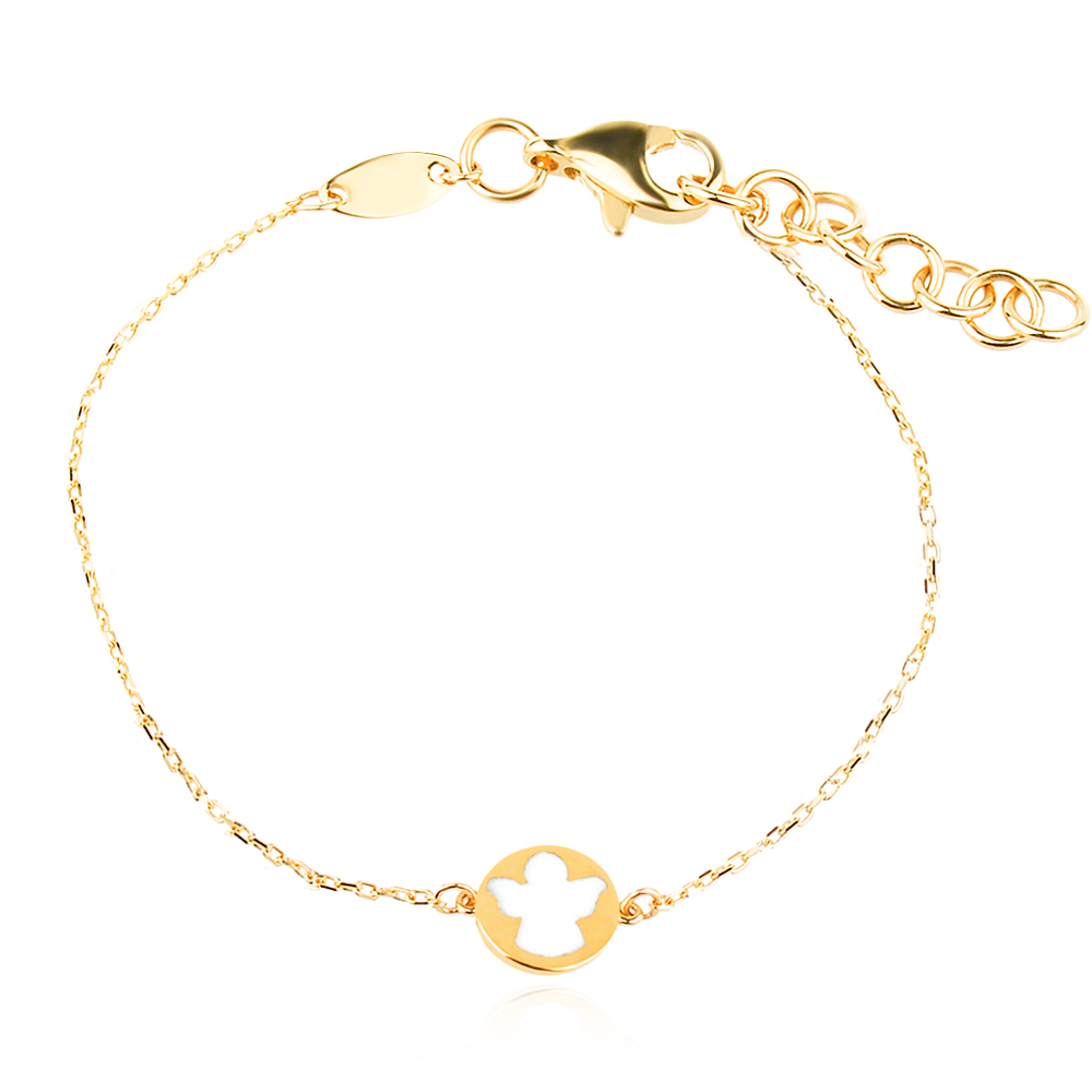 Златна гривна Angel