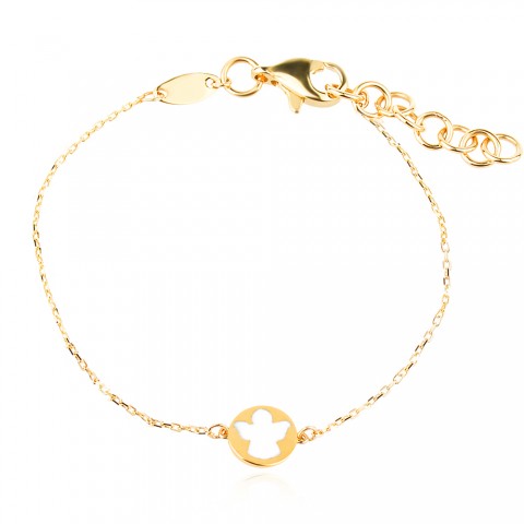 Златна гривна Leya