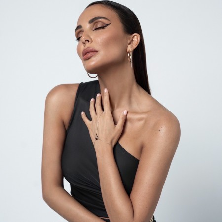 Златна гривна Nicole