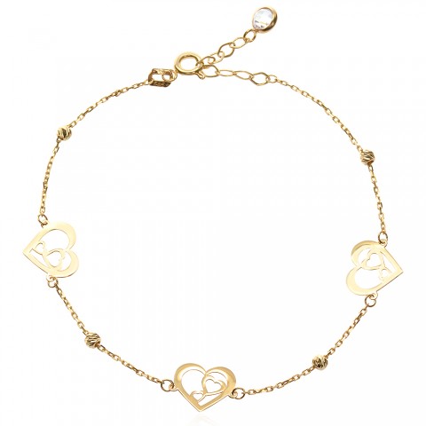 Златна гривна Serina