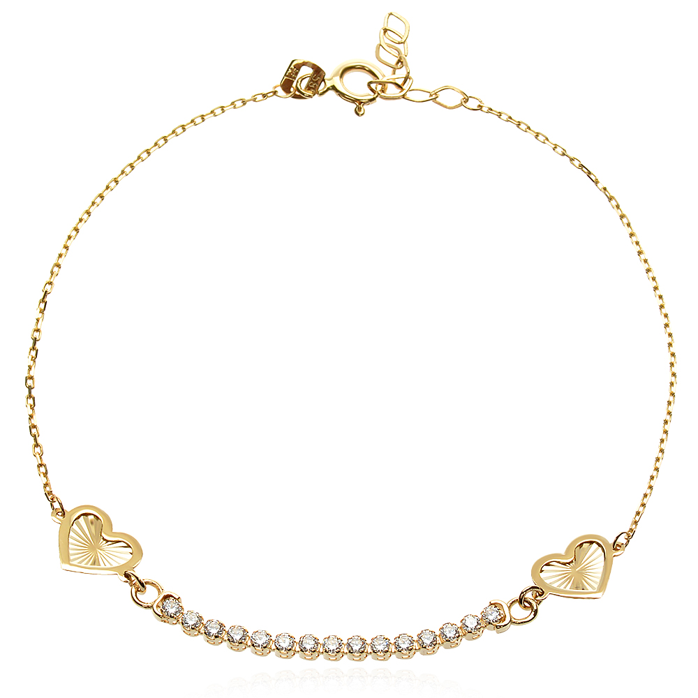 Златна гривна Geoma