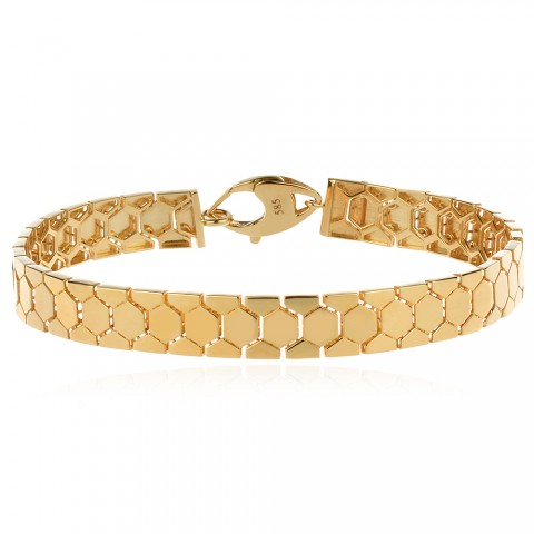 Златна гривна Alma