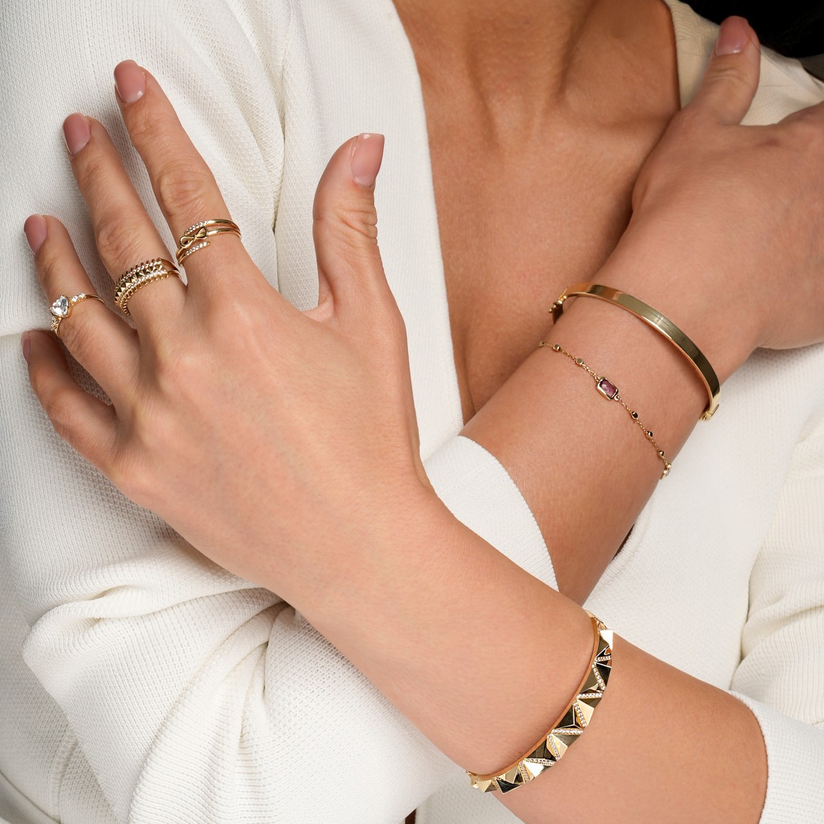 Златна Гривна Trivelle