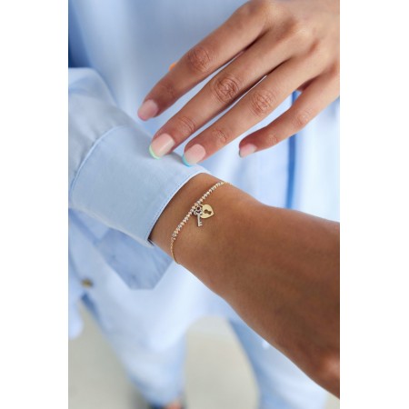 Златна гривна Keyra