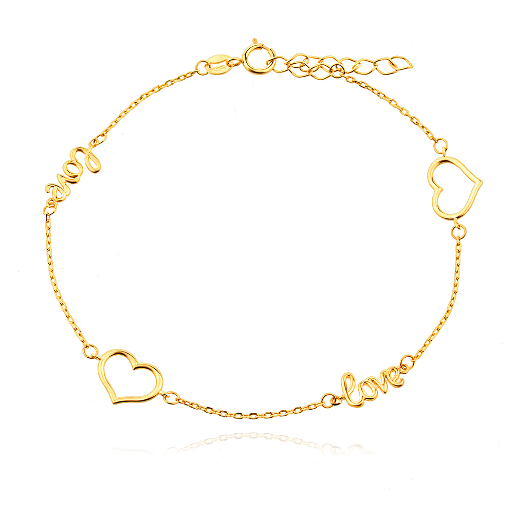 Златна Гривна Heart
