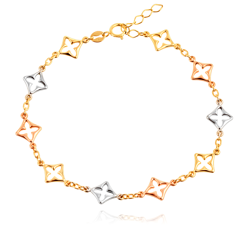 Златна Гривна Cleef Color