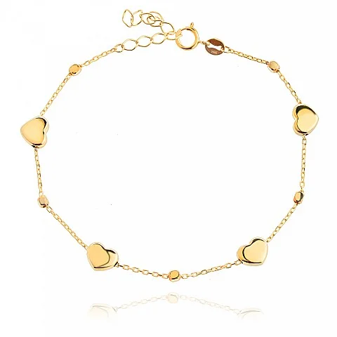 Златна Гривна Gold Heart