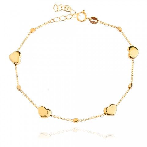 Златна Гривна Gold Heart