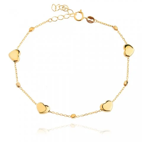 Златна Гривна Gold Heart