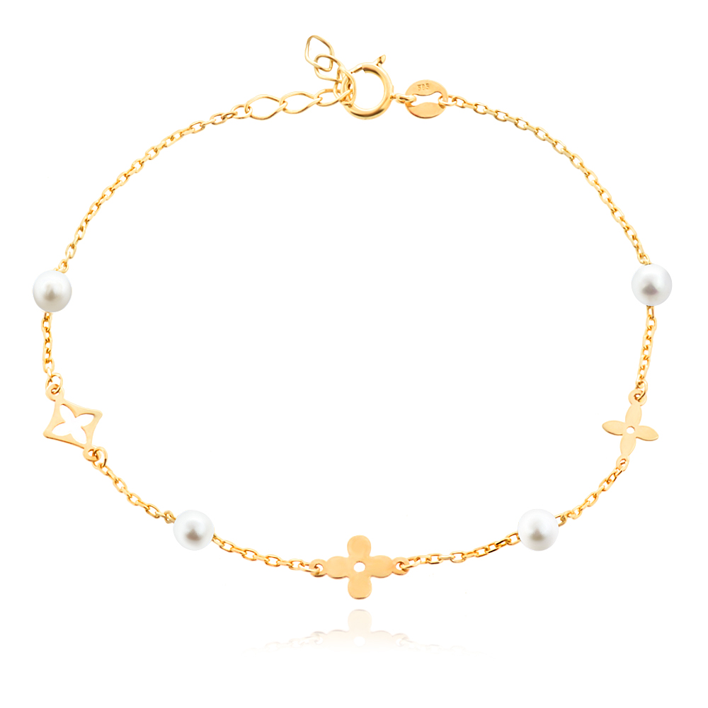 Златно колие с Cleef