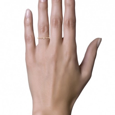 Златен пръстен Ball 