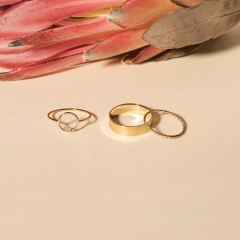 Златен пръстен ОNE