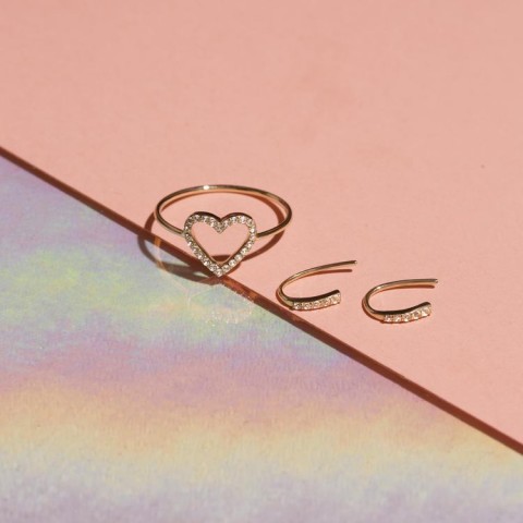 Златен пръстен D10646