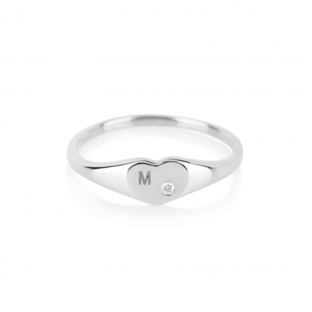 Златен пръстен СЪРЦЕ