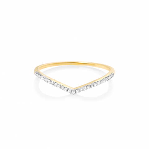 Златен пръстен D10577