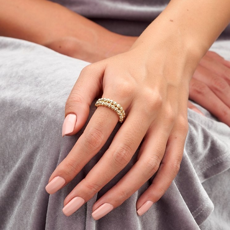 Златен пръстен Dia-3