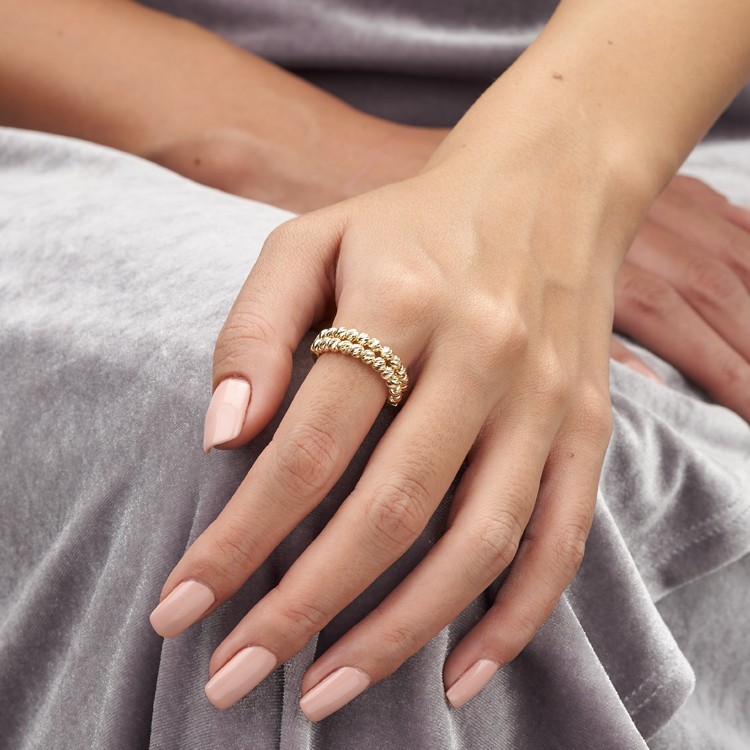 Златен пръстен Dia-3