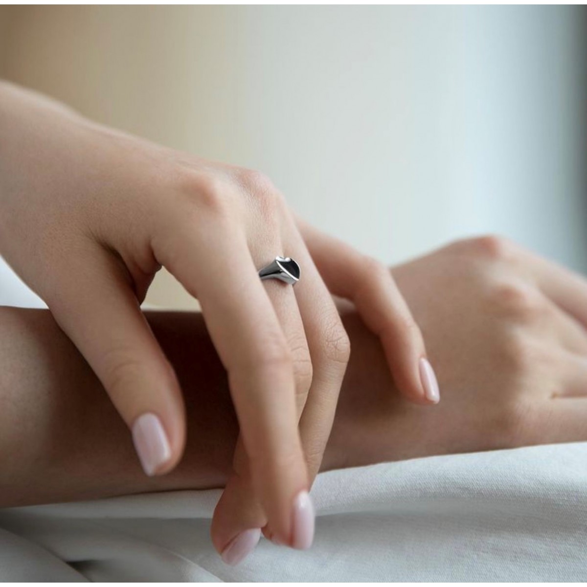 Златен пръстен Сърце