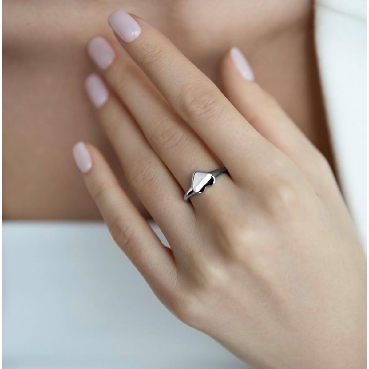 Златен пръстен Сърце