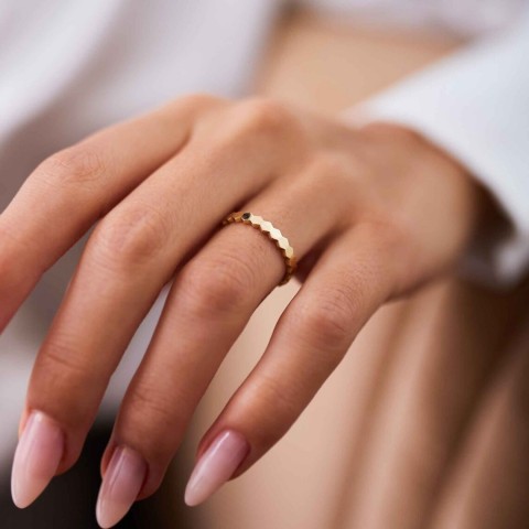 Златен пръстен HONEY