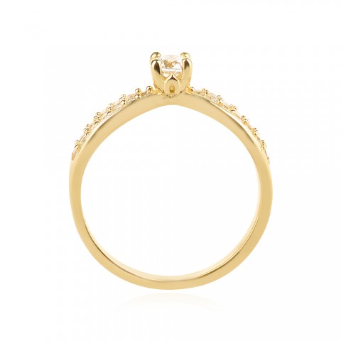 Златен пръстен D11341