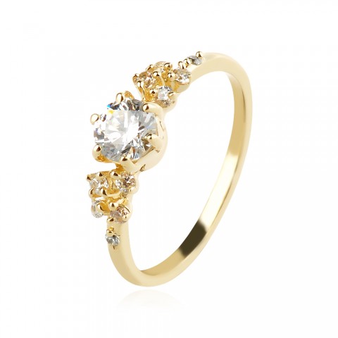 Златен пръстен D11340