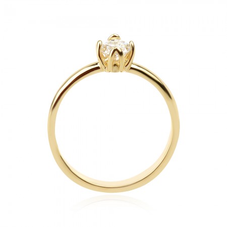 Златен пръстен Lila