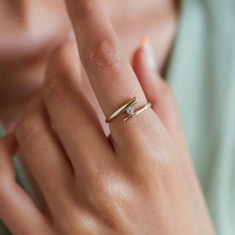 Златен пръстен Katrin