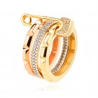 Златен пръстен Pin Chic