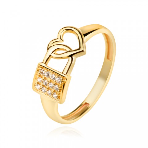 Златен пръстен Heria 