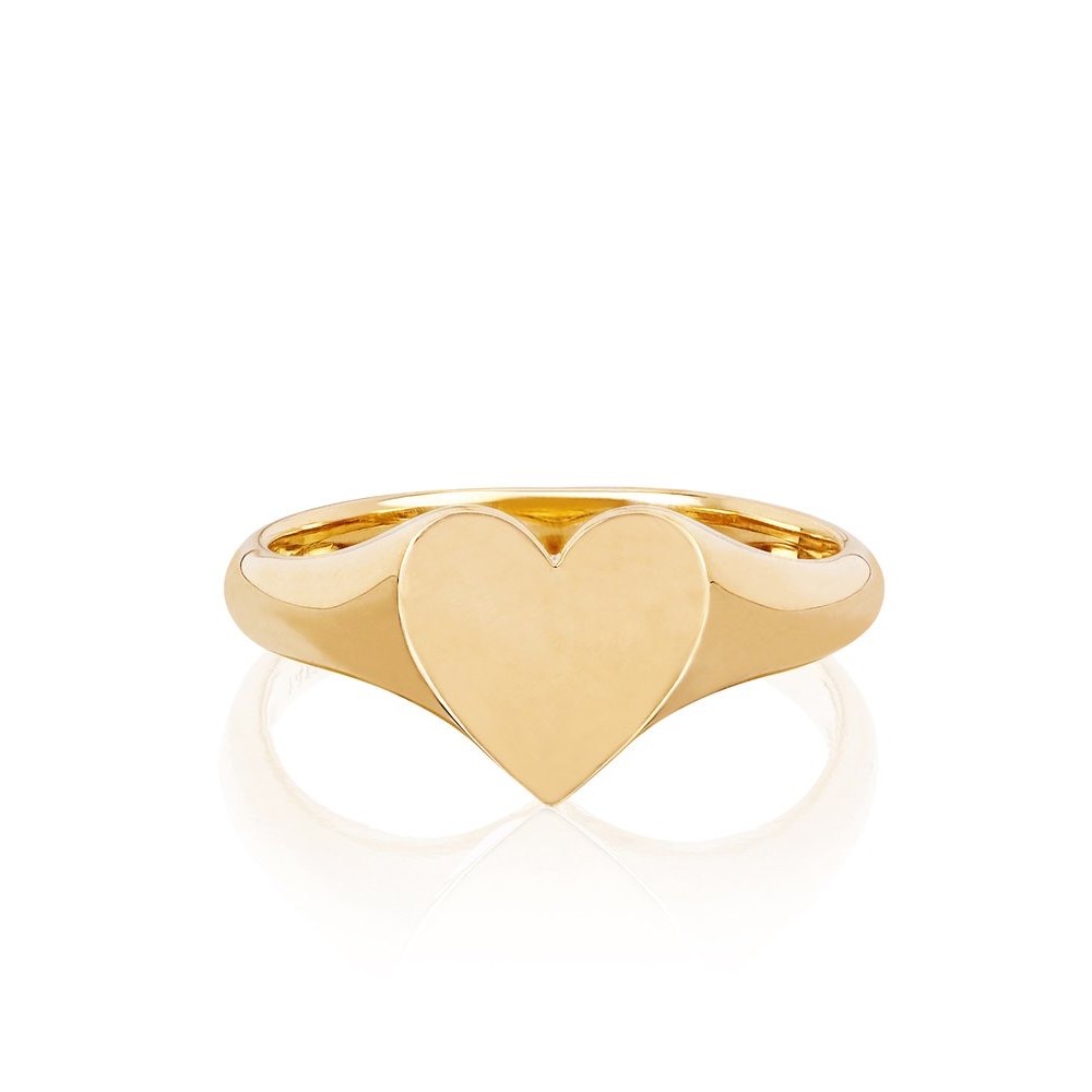 Златен пръстен Сърце